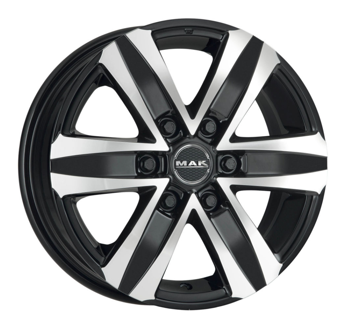 STONE 6 W 7,5 17 30 6x139 MAK 106,10 BLACK MIRROR